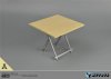 ZYTOYS 1:6 Action Accessories Folding Table in Ivory ZY-15-21A