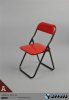 ZYTOYS 1:6 Action Accessories Folding Chair in Red ZY-15-22A