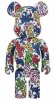 Keith Haring Design 1000% Bearbrick by Medicom