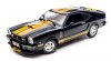 1:18 1977 Ford Mustang Cobra II Black with Gold Stripes by Greenlight