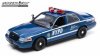 1:18 2001 Ford Crown Victoria NYPD Auxiliary Interceptor by Greenlight