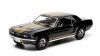 1:18 1967 Ford Mustang Coupe Black with Gold Stripes Greenlight