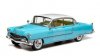 1:18 1955 Cadillac Fleetwood Series 60 Blue with White Roof Greenlight
