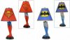 DC Comics Batman & Superman Set of 20 inch Leg Lamps by NECA