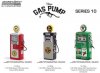 1:18 Vintage Gas Pumps Series 10 Set of 3 by Greenlight