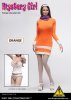 Flirty Girl’s 1:6 Scale Female Set Orange Mystery Girl FGC-2017-18