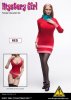 Flirty Girl’s 1:6 Scale Female Set Red Mystery Girl FGC-2017-19