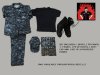 1/6 Bandit Joe Collaboration of Navy Uniform Set BR-USN-001B