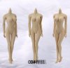 1/6 Female Seamless Body in Pale/Large Bust Size JD-004 by JIAOU DOLL 