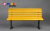 Play Toy 1:6 Action Figure Accessories Park Bench Yellow