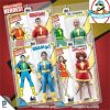 Shazam Retro 8 Inch Series 1 Set of 4 Figures Toy Company