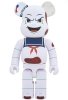 Ghostbusters Stay Puft Marshmallow Man 1000% Bearbrick Anger