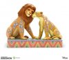 Disney The Lion King Simba and Nala Snuggling Figurine Enesco