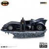 1:10 Dc Batman & Batmobile Deluxe Statue Iron Studios 905009