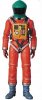 2001 A Space Odyssey Space Suit Orange with Green Helm Mafex Medicom