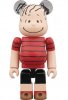 Peanuts 100% Bearbrick Linus Figure by Medicom