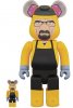 Breaking Bad Walter White Bearbrick 400% & 100% 2 Pack Set Medicom