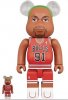 NBA Chicago Bulls Dennis Rodman Bearbrick Set 400% & 100% by Medicom