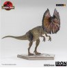 1:10 Scale Jurassic Park Dilophosaurus Statue Iron Studios 905804