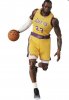 NBA LeBron James Los Angeles Lakers Mafex Figure Medicom