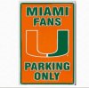 University of Miami Large Parking Sign by Signs4Fun