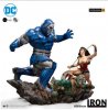 1/6 Dc Comics Wonder Woman Vs Darkseid Diorama Iron Studios 906439