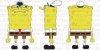 Spongebob Squarepants Oopsie Poopsie 7 inch Vinyl Figure by Kid Robot