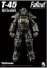 1/6 Fallout T-45 NCR Salvaged Power Armor Figure ThreeZero 906938