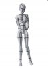 S.H.Figuarts Body Chan Wireframe Gray Color Tamashii Nations
