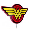 Dc Wonder Woman LED Logo Light Large Wall Light Brandlite 907459