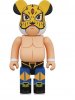 First Generation Tiger Mask 400% Bearbrick Figure by Medicom