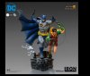 1/10 Dc Batman & Robin Deluxe Statue Ivan Reis Iron Studios 906388