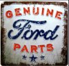 Genuine Ford Parts Large Parking Sign by Signs4Fun