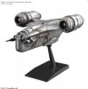 Star Wars Vehicle Model Razor Crest Silver Plastic Model Kit Bandai