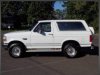 1:18 Artisan Collection 1993 Ford Bronco XLT Oxford White Greenlight