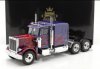1:18 Peterbilt 359 Bull Nose Tractor 1967 Blue with Red Flames LE1 50