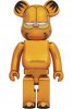 Garfield Gold Chrome 1000% Bearbrick by Medicom