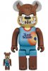 Space Jam New Legacy Tasmanian Devil 400% & 100% Bearbrick 2 Pack 