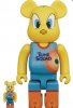 Space Jam New Legacy Tweety 400% & 100% Bearbrick 2 Pack 