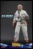 1/6 Scale Back To the Future Doc Brown MMS Hot Toys 909290