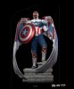 1/4 Captain America Sam Wilson Closed Wings Statue Iron Studios 909662