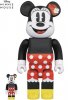 Minnie Mouse Bearbrick 400% & 100% 2 Pack Medicom