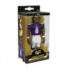 Vinyl Gold NFL Ravens Lamar Jackson Home 5 inch Figure by Funko