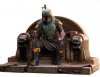 Star Wars Premier Collection Mandalorian Boba Fett on Throne Statue 
