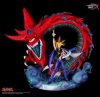 Yu-Gi-Oh Yami Yugi & Slifer the Sky Dragon Statue Taka Corp 910228