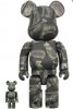 British Museum Gayer-Anderson Cat Bearbrick Set 400% & 100% by Medicom