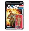 Gi Joe Female Soldier Short Pistol Tan Wave 3 ReAction Super 7