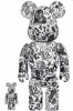 Chocomoo Bearbrick 400% & 100% 2 Pack Medicom