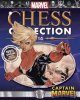 Marvel Chess Figurine #14 Captain Marvel White Queen Eaglemoss