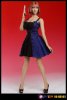 1/6  Accessories Fit-&-Flare Blue Dress with Head Play Toy PT-Hb005